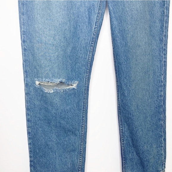 🌹♻️🇺🇲REFORMATION- Cigarette HIGH Waist JULIA JEAN Mom Straight Slim - Picture 7 of 8